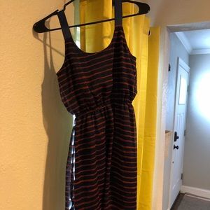Ribbon strap dress